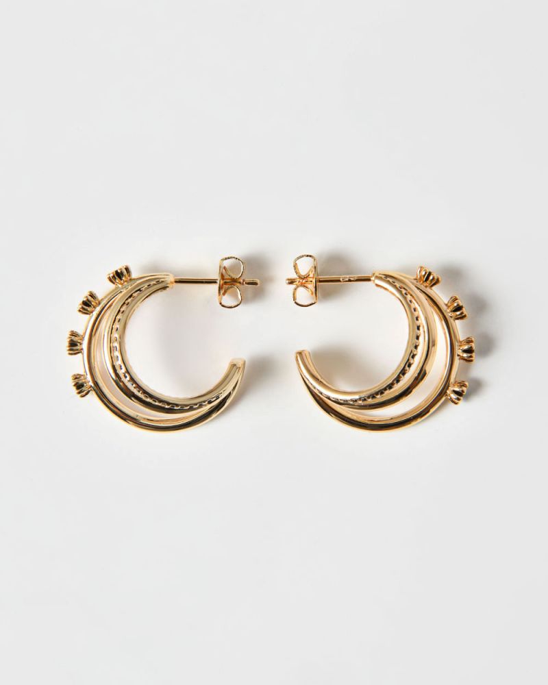 Tianna 16k Gold Plated Earrings