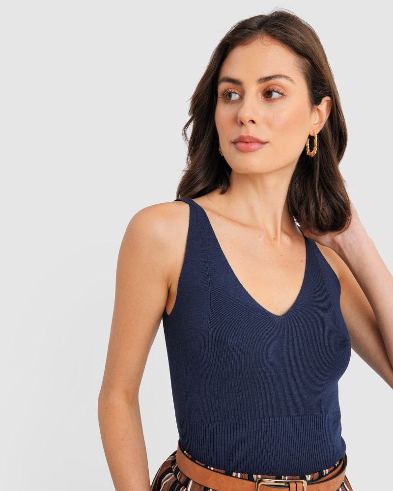 Flora Knit Cami Top