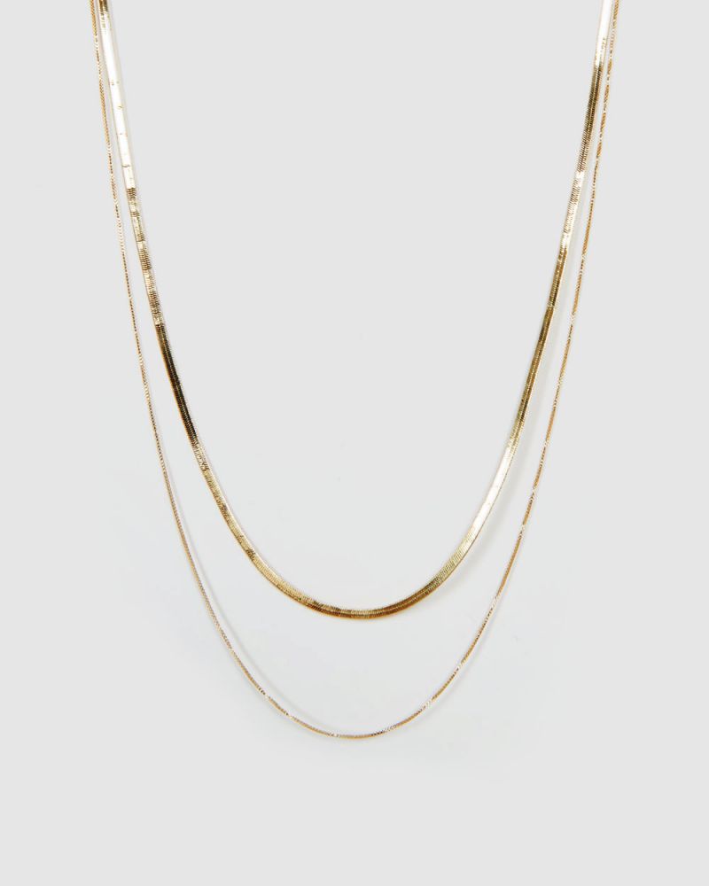 LILA 16K GOLD PLATED NECKLACE