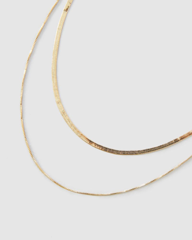 LILA 16K GOLD PLATED NECKLACE