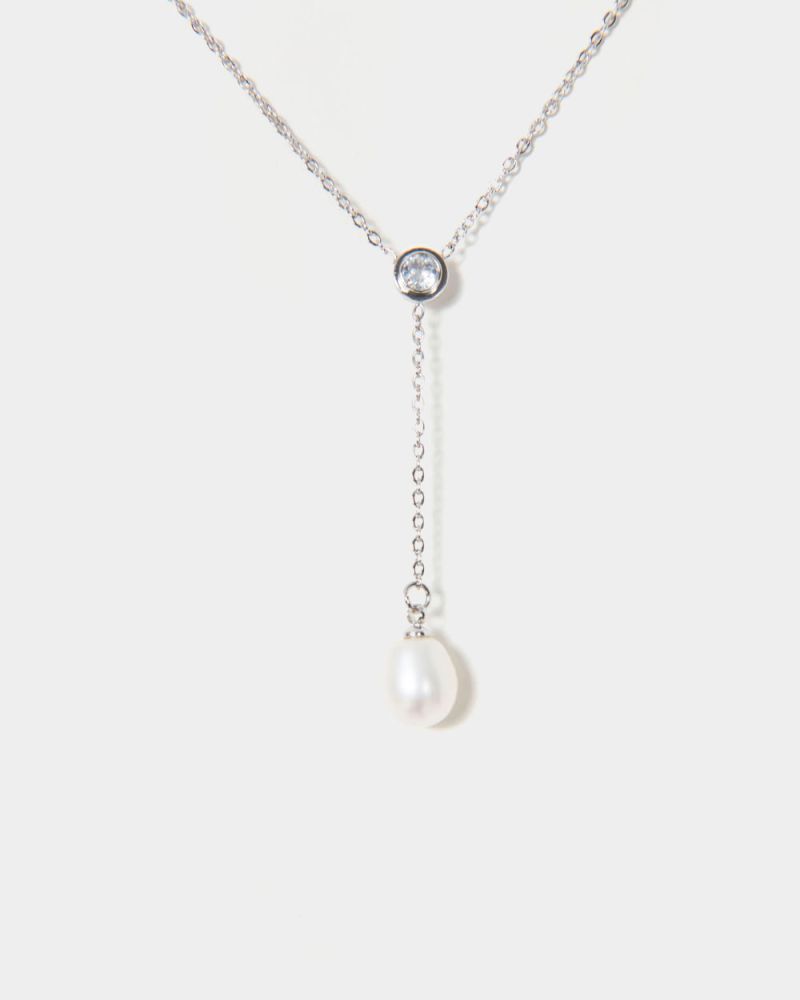 Illene Sterling Silver Plated Necklace