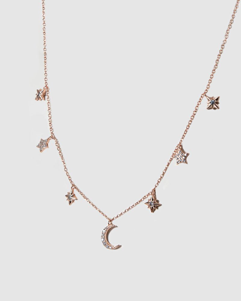 Celina Rose Gold Plated Necklace