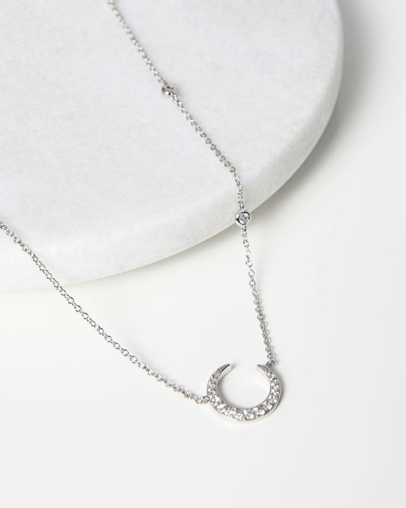 Kendra Sterling Silver Plated Necklace