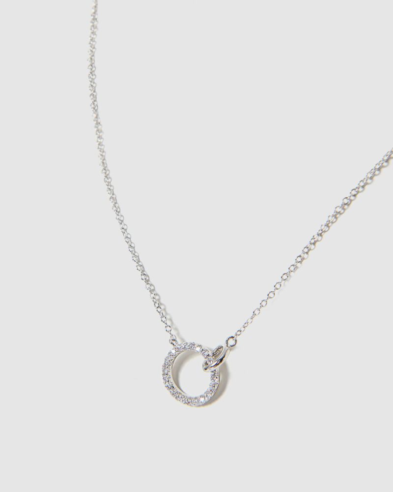 Shayla Sterling Silver Plated Necklace