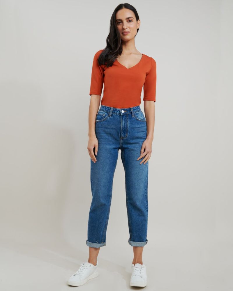 Lana Elbow Sleeve Tee