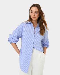 Blush Stripe Piper Pullover main image 0