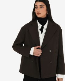 Tamara Cropped Peacoat