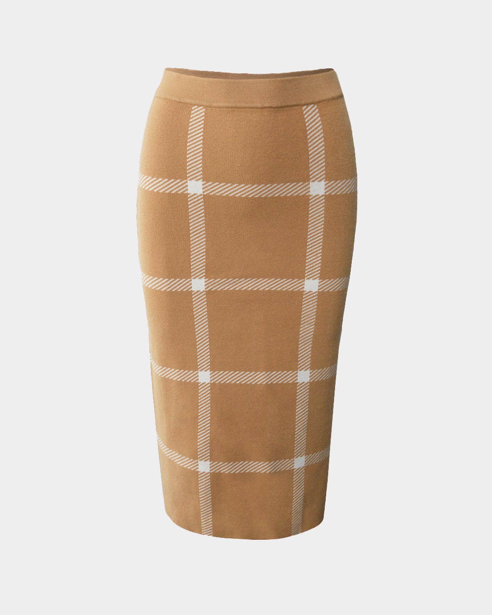 Evia Midi Knit Skirt