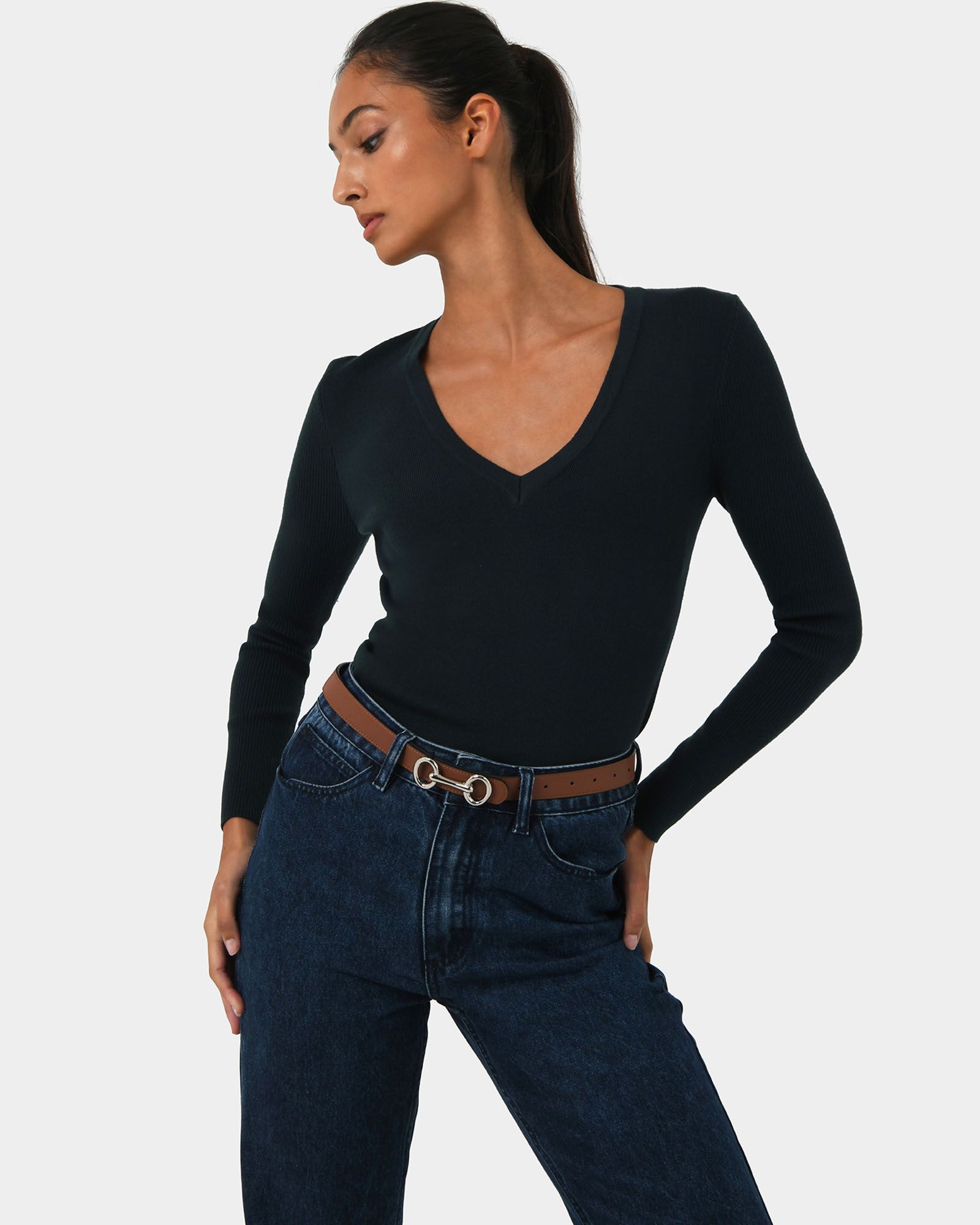 Forcast Accessories - Kelly Leather Reversible Belt