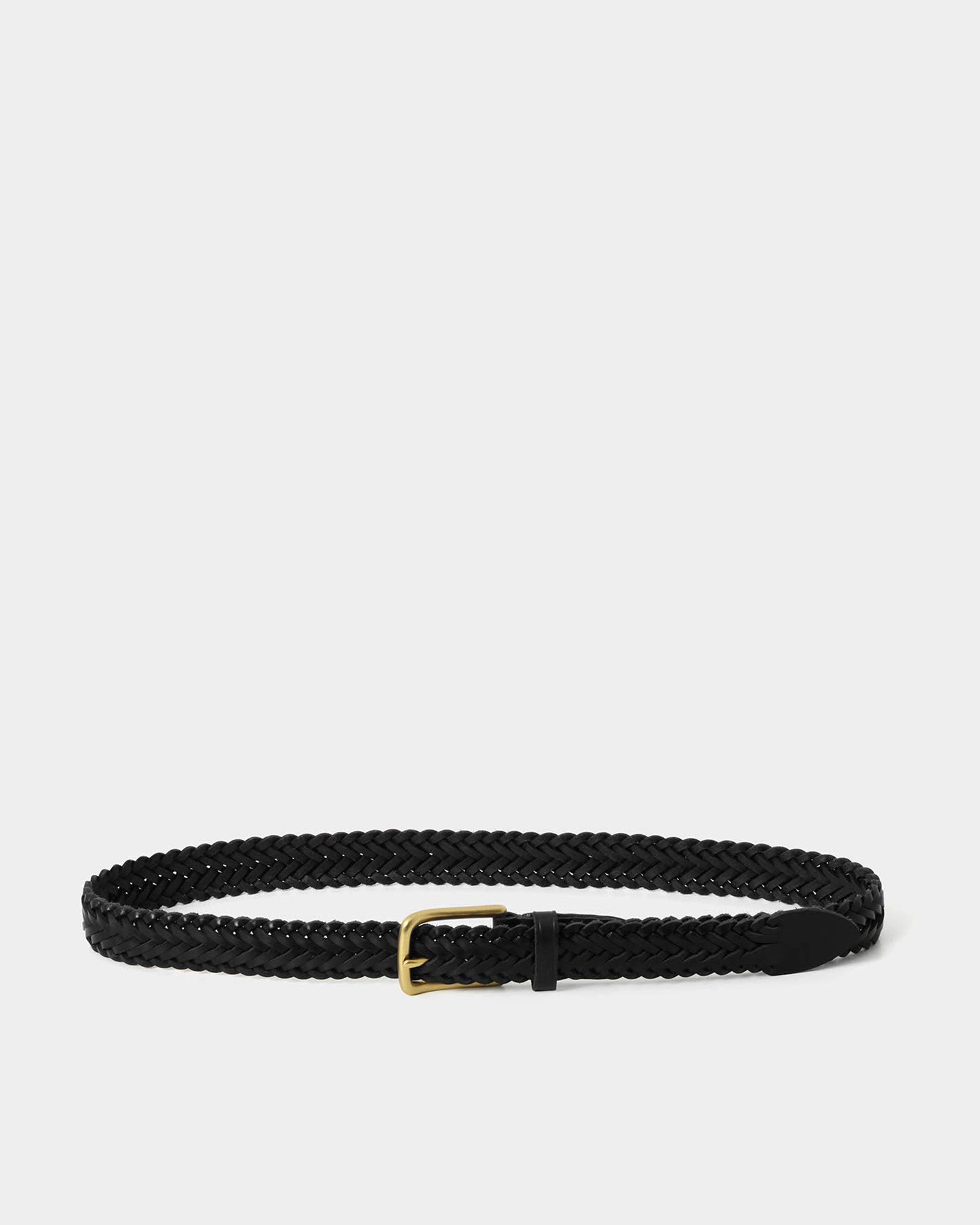 Forcast Accessories - Alexandra Woven Leather Belt