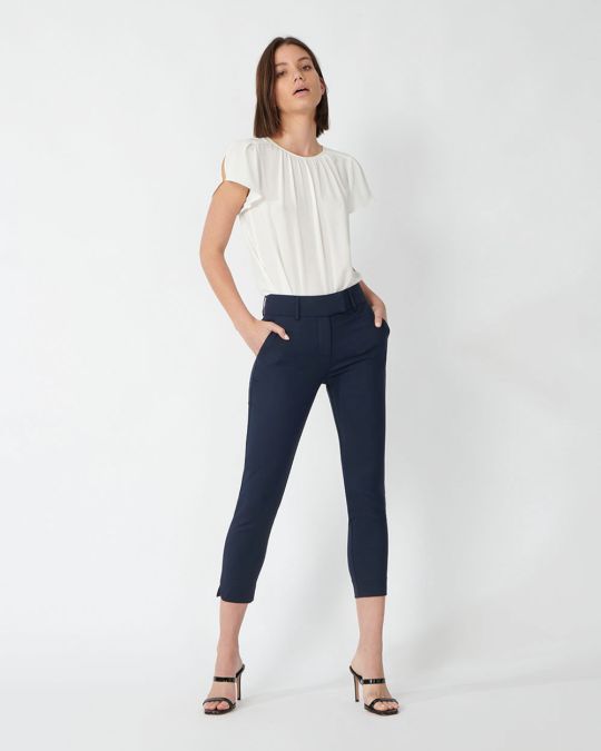 Josie Cropped Notch Pants