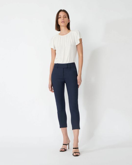 Josie Cropped Notch Pants