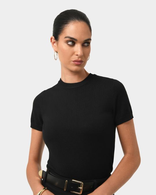 Catherine Short Sleeve Knit