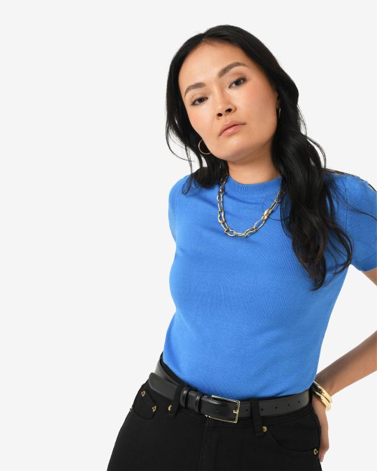 Catherine Short Sleeve Knit