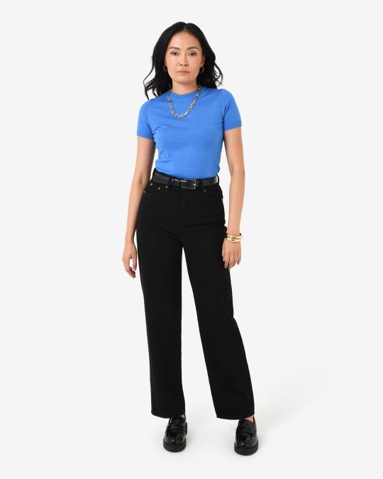 Catherine Short Sleeve Knit