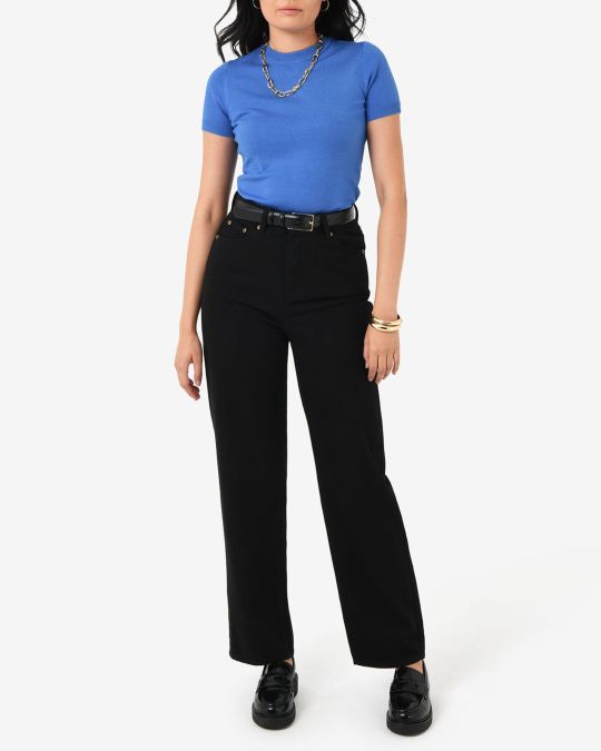 Catherine Short Sleeve Knit