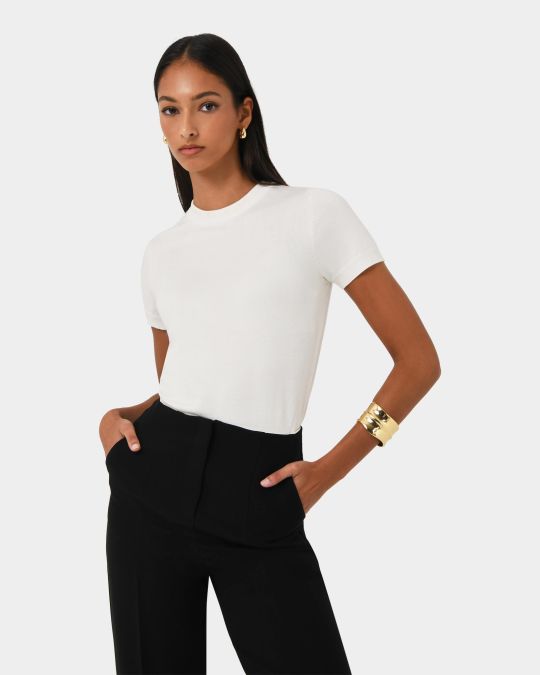 Catherine Short Sleeve Knit