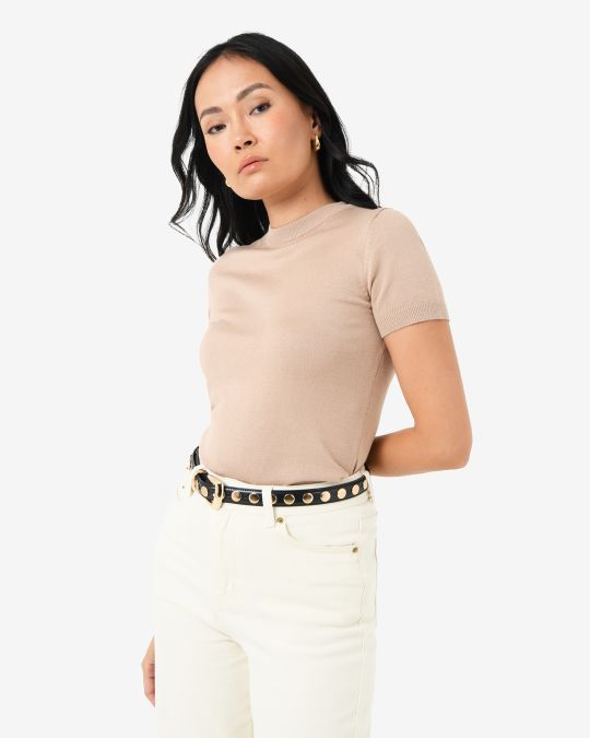 Catherine Short Sleeve Knit