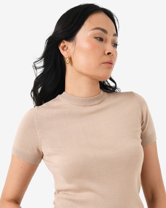 Catherine Short Sleeve Knit