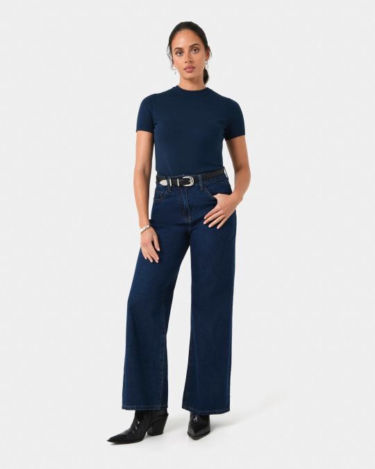 Catherine Short Sleeve Knit