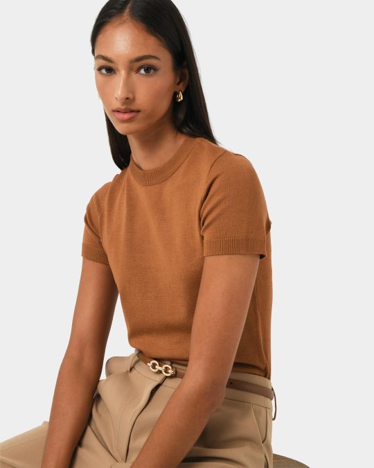 Catherine Short Sleeve Knit