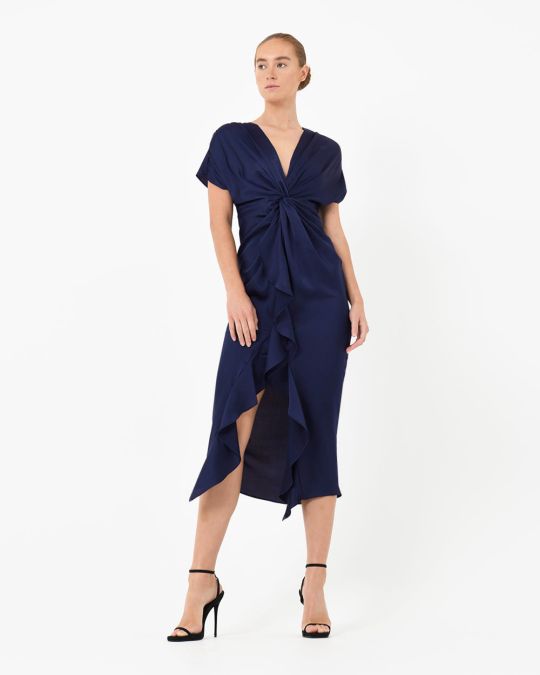 Farah Twist Front Dress
