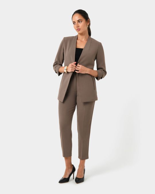 Carter 2 Collarless Blazer