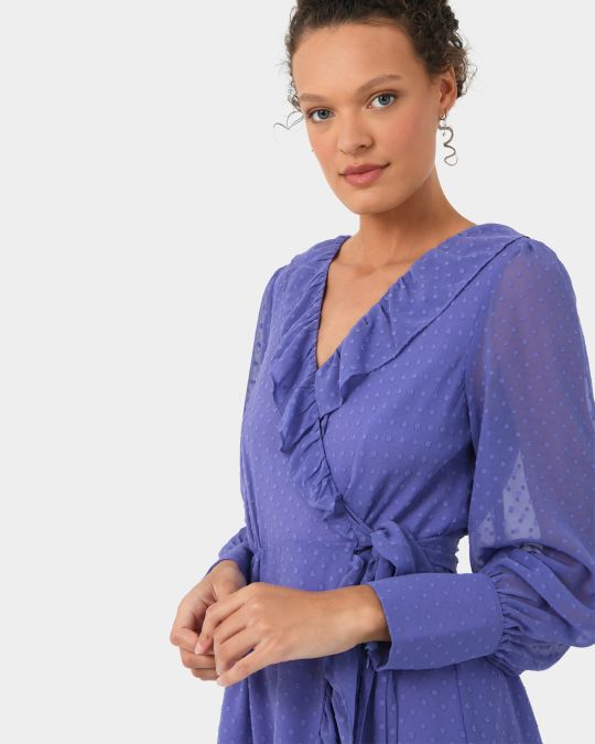 Savina Ruffle Mini Dress