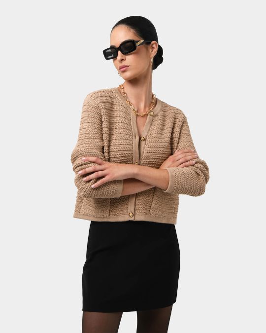 Hollis Textured Cardigan