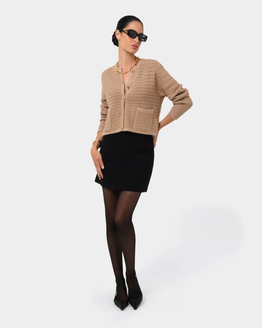 Hollis Textured Cardigan