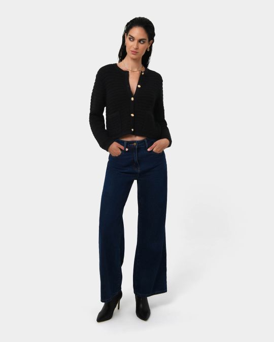 Hollis Textured Cardigan