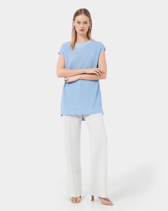 Milano Melange Knit Top