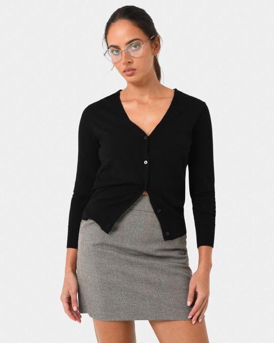 Nicolette V-neck Knit Cardigan