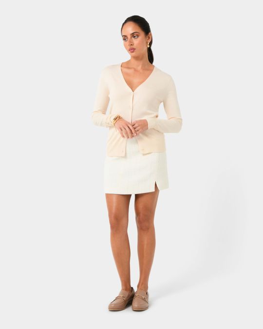 Nicolette V-neck Knit Cardigan