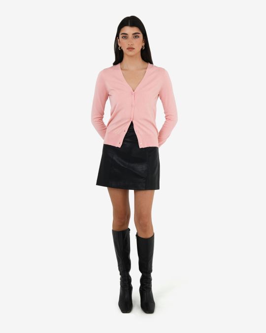 Nicolette V-neck Knit Cardigan