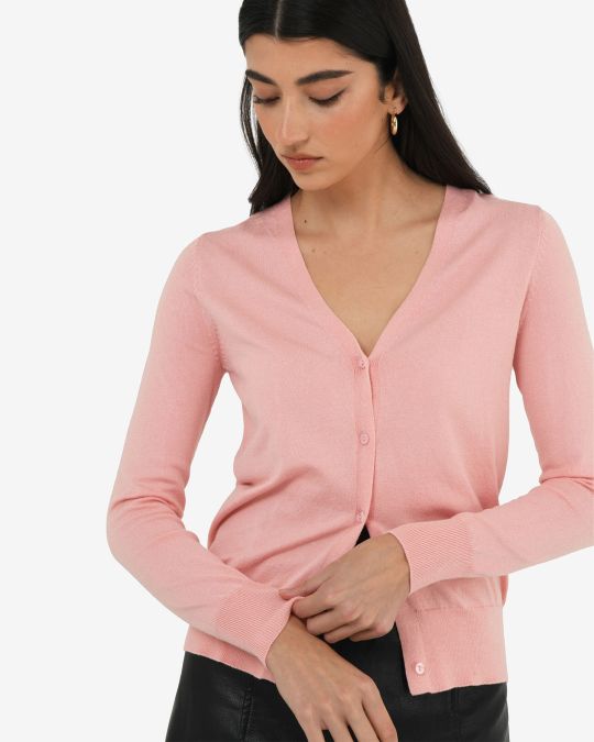 Nicolette V-neck Knit Cardigan