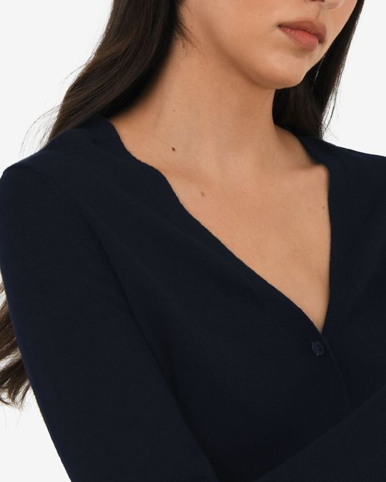 Nicolette V-neck Knit Cardigan