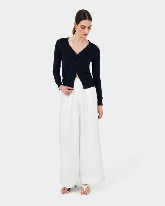 Nicolette V-neck Knit Cardigan
