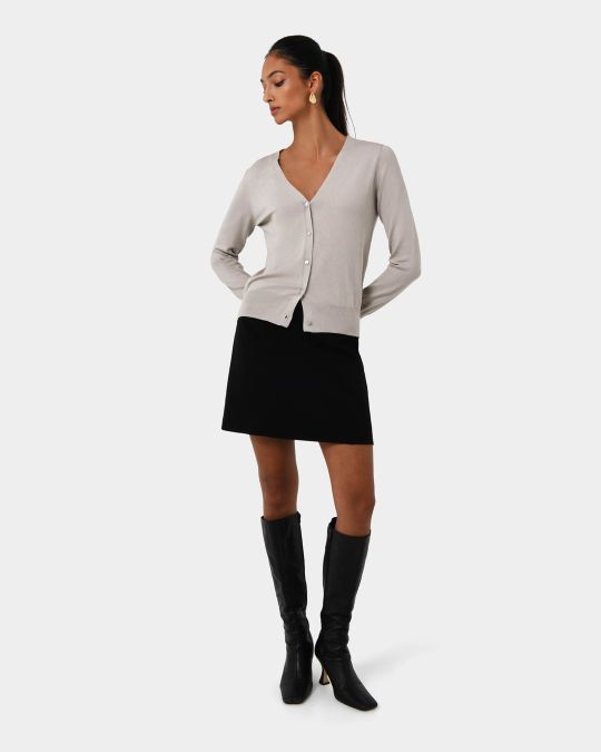 Nicolette V-neck Knit Cardigan