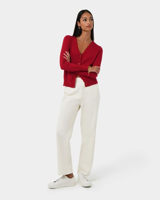 Nicolette V-neck Knit Cardigan
