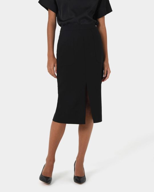 Orlanda Front Slit Skirt
