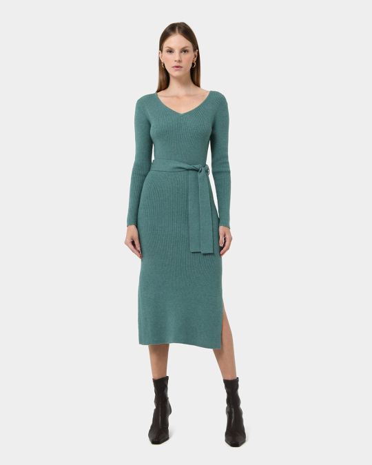 Harriet Tie Waist Knit Dress