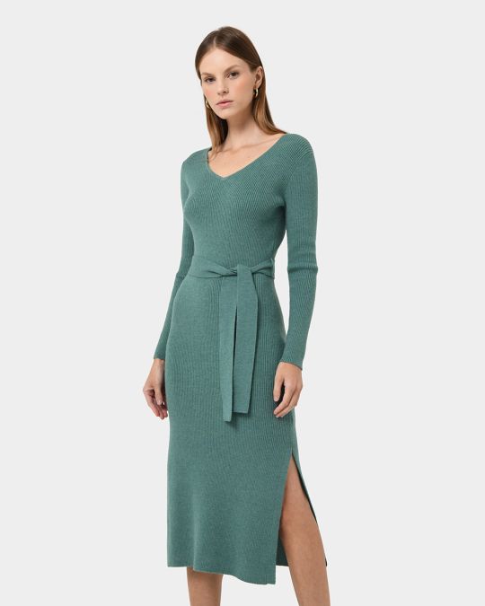 Harriet Tie Waist Knit Dress