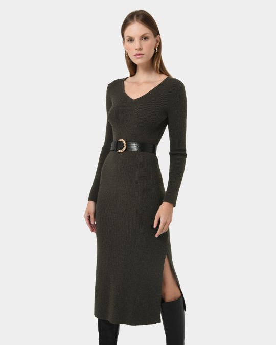 Harriet Tie Waist Knit Dress