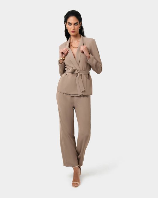 Rain Belted Blazer
