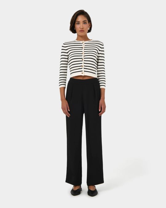 Rain Elastic Waist Pants