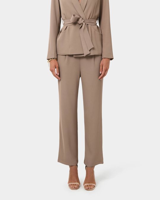 Rain Elastic Waist Pants