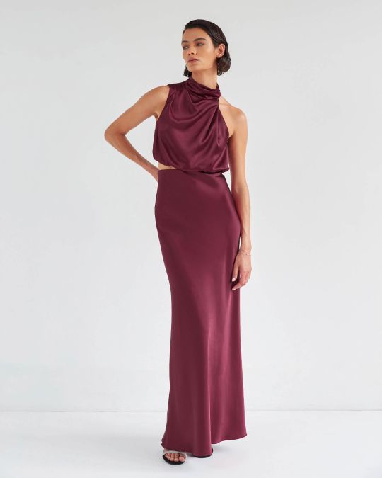 Kaye Maxi Bias Skirt