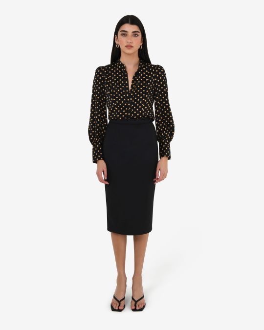 Safira Midi Pencil Skirt