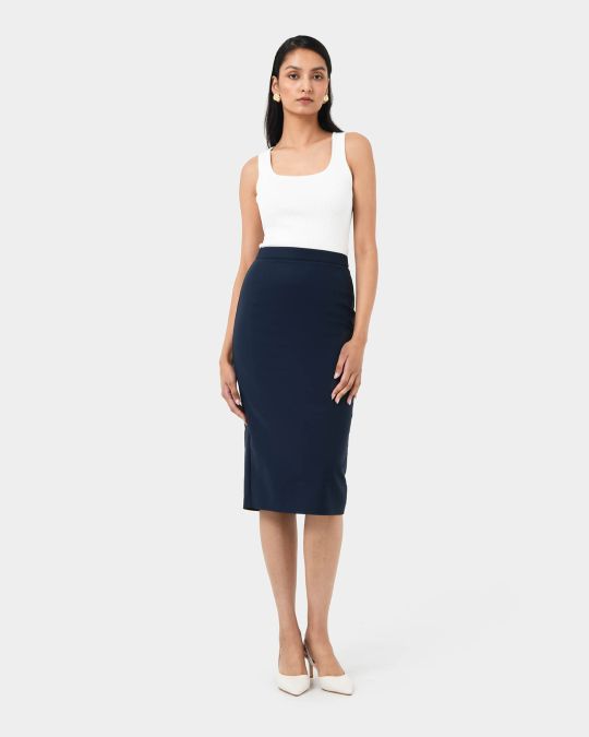 Safira Midi Pencil Skirt